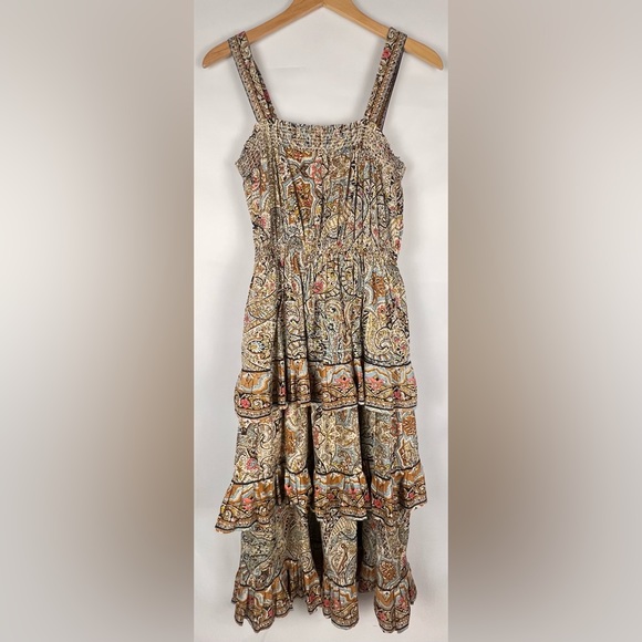 NWT CLEOBELLA Rosalie Midi Dress, Kaleidoscope - Picture 5 of 9